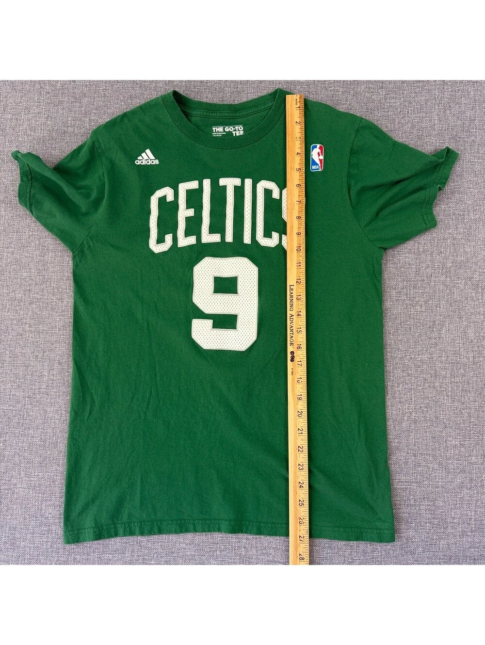 Adidas Boston Celtics Rajon Rondo T-Shirt Mens M Green NBA Tee
